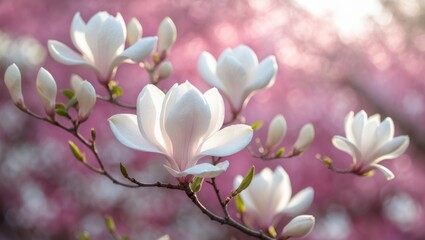 Magnificent Flowers Magnolia Tree 