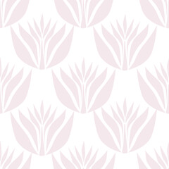 Colorful hand draw flowers seamless pattern. Can be used for fabric textile wallpaper.	