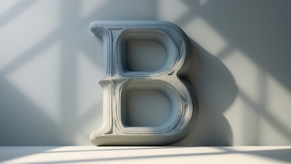 Alphabet B background art featuring creative designs and vibrant colors.