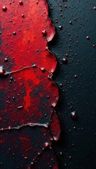 Cracked, smeared paint; deep shadows, charcoal tones , gothic background, abstract, grey texture