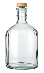 Empty Glass Bottle with Cork