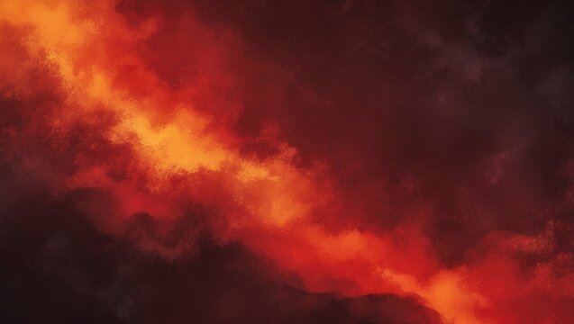 Abstract orange background for Halloween or Thanksgiving vintage grunge look with texture gradient design on autumn theme warm gold color canvas or paper