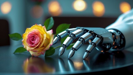 An image showing a hand prosthesis