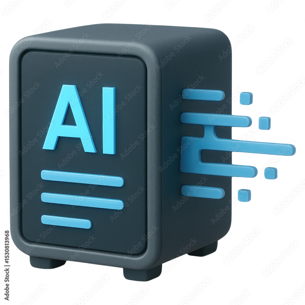 Poster ai data processing secure cloud storage fast data transfer