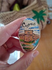 the souvenir of the island of Cyprus