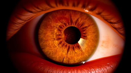 Diabetic retinopathy, ophthalmoscopic diagnosis, illustration