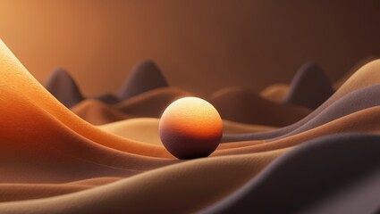 A gradient of warm COLORS, shifting from a bright, golden hue at the top to a deep, rich brown at the bottom.