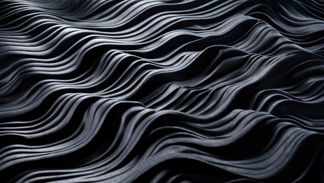 A black background featuring a pattern of squares and triangles. The pattern is minimalistic and tidy.