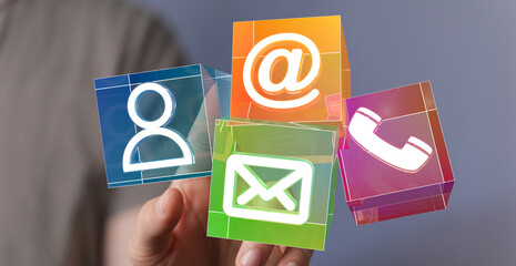 Easy ways to connect.  Email, phone, or profile contact options available.