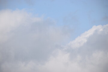blue sky with clouds