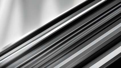 Black striped wall background featuring abstract white striped geometric wallpaper with vertical and horizontal lines.