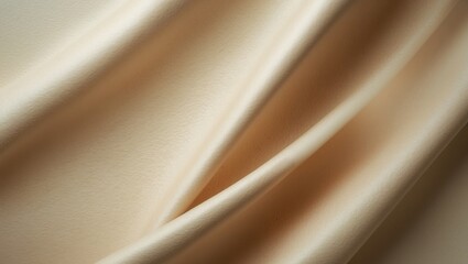 Beige texture felt with a soft, plush surface showcasing its tactile quality.