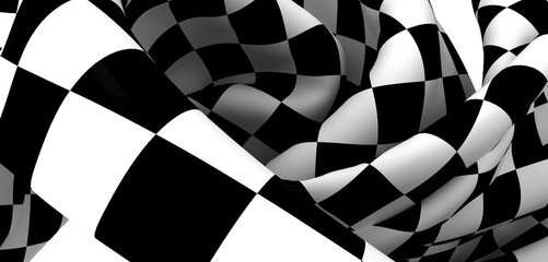 High-resolution image of a checkered flag, perfect for backgrounds, websites, and design projects.