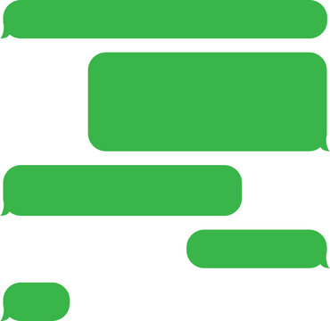 Chat Message Speech Bubble icon