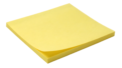 Yellow Sticky Notes Stack