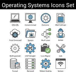 Operating Systems Icons set