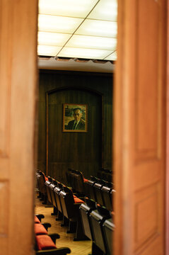 Vilnius University, view of the assembly hall