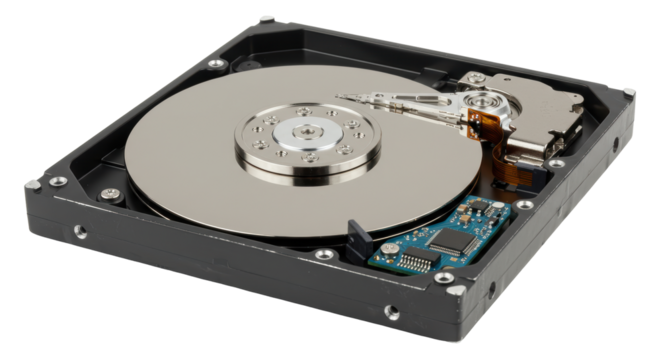 Isolated Hard Disk Drive