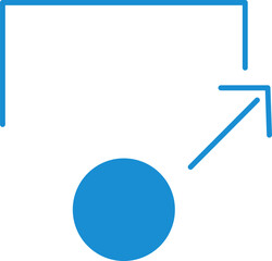 Post  Goal  In Fill Icon