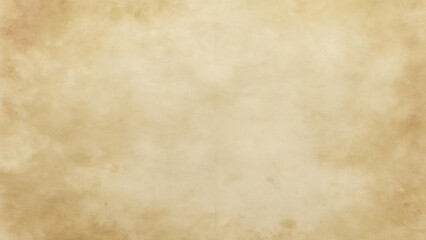 Obraz premium Vintage Aged Parchment Texture in Warm Beige for Background or Design