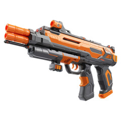 Naklejka premium Nerf toy gun isolated vector on transparent background