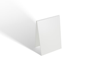 Menu Display Stand Mockup