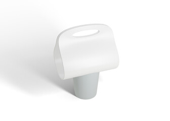 Coffee Takeaway Cup Holder Mockup