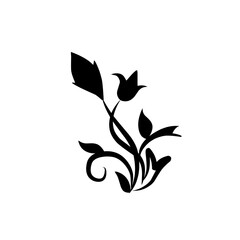 floral ornament icon