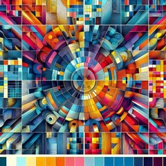 Chromatic experiments Color theory grids Split tones