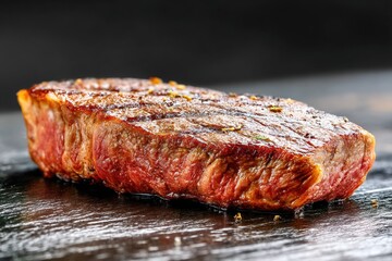 Wagyu steak in the kitchen. Generative Ai