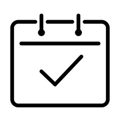 Checked Calendar Icon