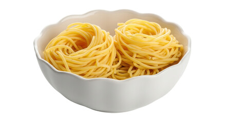 Isolated Bowl of Spaghetti