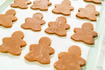 Making Orange Zest Gingerbread Cookies with Gingerbread Girl Cutters