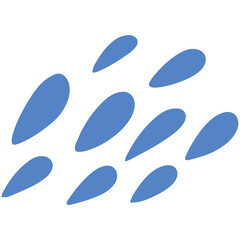 vector illustration of an black abstract shape