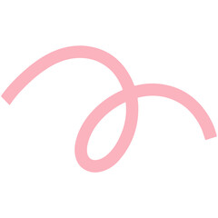 Obraz premium pink abstract shape