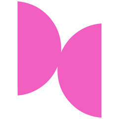 purple abstract shape