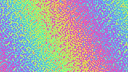 Abstract colorful halftone background