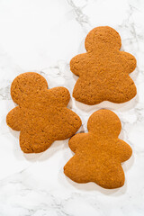 Making Orange Zest Gingerbread Cookies with Gingerbread Girl Cutters