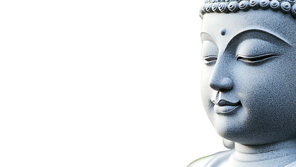 buddha statue on transparent background PNG