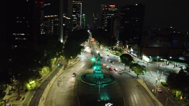 Iluminacion monumentos Ciudad de M&eacute;xico por la Copa del mundo de la FIFA 2026