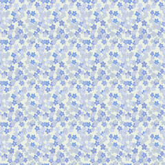 Forget-me-nots seamless pattern