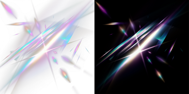 Vibrant light streaks with prism glow and motion lines. This PNG overlay features dynamic rays and texture. Use the PNG design as a fast-moving PNG background or wallpaper.	