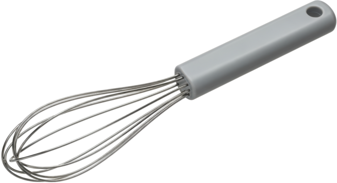 Isolated Kitchen Whisk