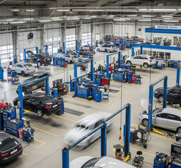 Comprehensive Overview: The Dynamic Layout of a Modern Car Service Center