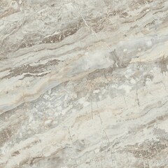 A polished marble surface with beige, brown, and gray veining, smooth texture and organic elegance.