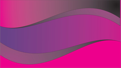 Abstract Pink and Purple Wave Background Design