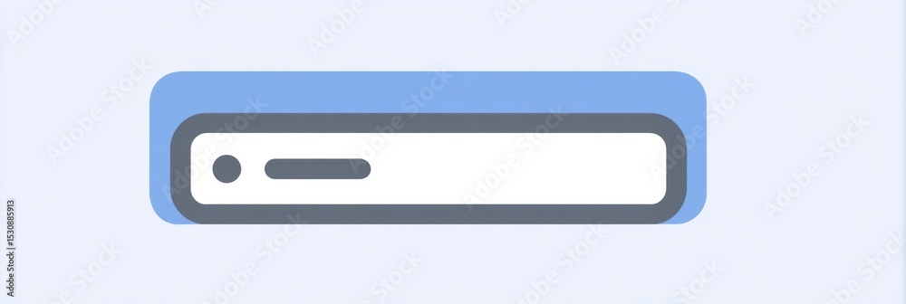Poster Static Distorted Icon Displayed on a Web Browser Tab Located at the Top Section of a Browser Interface