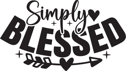 Obraz premium Simply Blessed