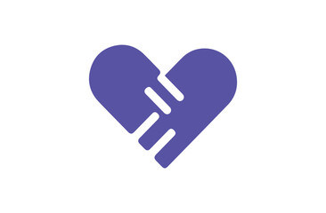 Health Heart Food Icon Logo Design – Nutritious SVG Art File for Wellness, Organic Brands, Diet, Fitness