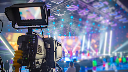 professional TV cameras for broadcasting